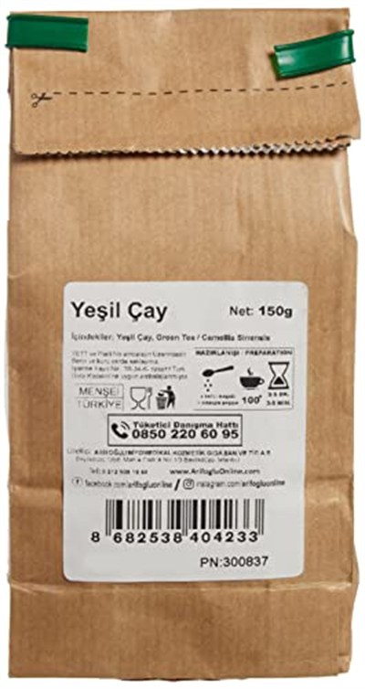 Arifoğlu Yeşil Çay 150 Gr