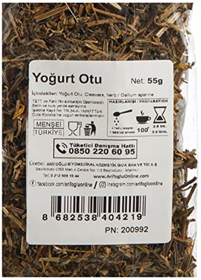 Arifoğlu Yoğurt Otu 55 Gr