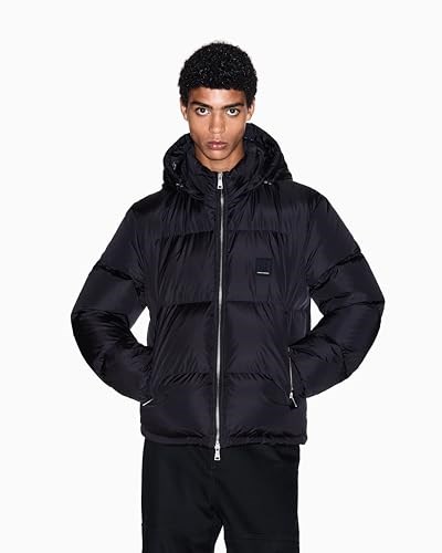 Armani Exchange Erkek Simgesi Logo Aşağı Puffer Ceket