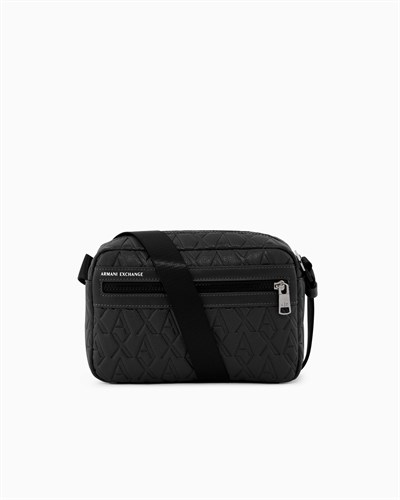 Armani Exchange Postacı Çantası, Tek Ebat, 5003292681, Siyah, Erkek