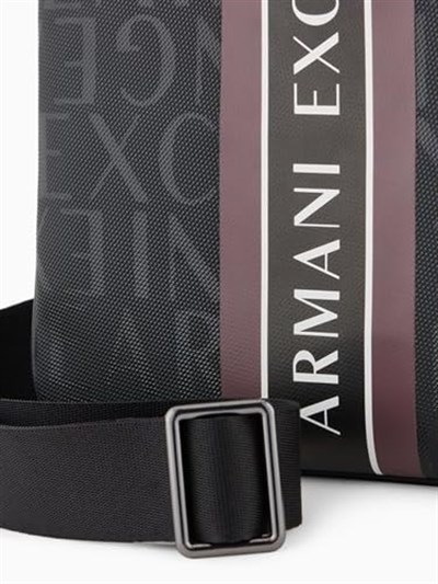 Armani Exchange Siyah Erkek 22x21x1,5 cm Postacı Çantası 952397 CC831