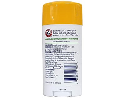 Arm&Hammer Essentials Unscented 71gr Kokusuz