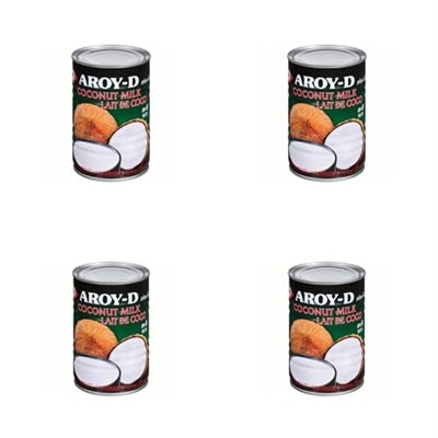 Aroy D Marketimgo Hindistan Cevizi Sütü 400 ml x 4 Adet (4 pieces)