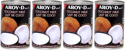 Aroy D Marketimgo Hindistan Cevizi Sütü 400 ml x 4 Adet (4 pieces)