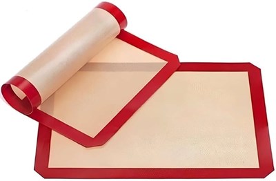 ARVALE Fırınlanabilir Silikon Pişirme Matı - Yıkanabilir Fırın Matı 30 x 40 cm