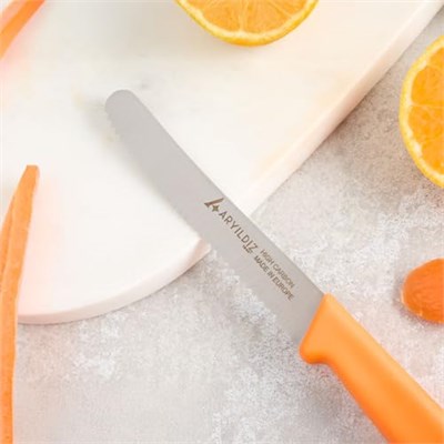 Aryıldız Daily Domates Bıçağı Turuncu 11 cm