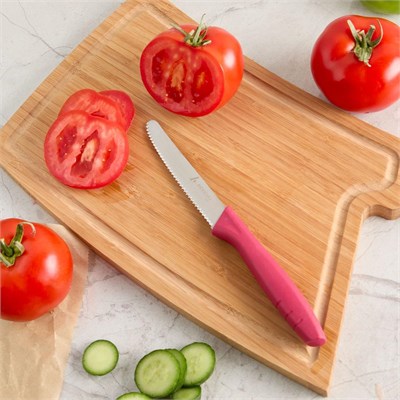 Aryıldız Primo Domates Bıçağı Bordo 10 cm