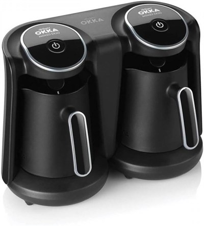 Arzum Okka Arzum OK006-K OKKA Minio Duo Türk Kahvesi Makinesi, 8 Fincan Kapasite, 880 W, Krom