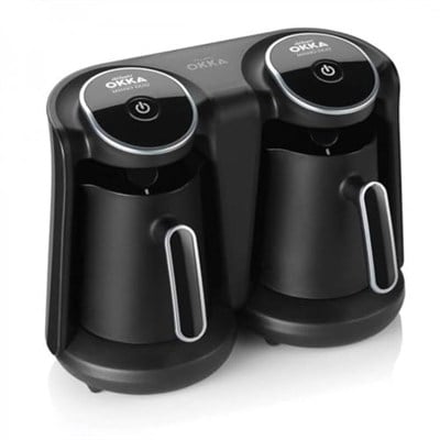 Arzum Okka Arzum OK006-K OKKA Minio Duo Türk Kahvesi Makinesi, 8 Fincan Kapasite, 880 W, Krom