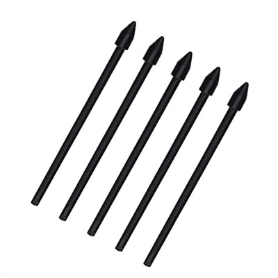 ASHATA Tab S6/S7/S7+/S6 lite/Note10/Note 5G/Note10+/Note10+ 5G/Note20, Doğru Hassas, Çizilmez (5li Paket) (Siyah)
