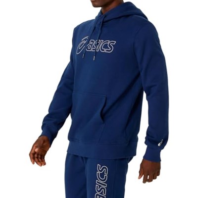 Asics Oth Hoodıe Erkek Mavi Sweatshirt 2031e187-401 L