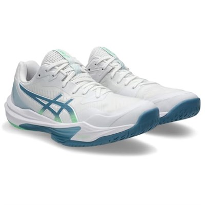 Asics SKY ELITE FF 3 White/Digital Sakura Voleybol Ayakkabısı, 1051A080-106 - Bedenler: 46 EU, 46.5 EU, 48 EU, 42 EU