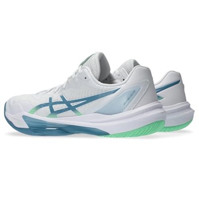 Asics SKY ELITE FF 3 White/Digital Sakura Voleybol Ayakkabısı, 1051A080-106 - Bedenler: 46 EU, 46.5 EU, 48 EU, 42 EU