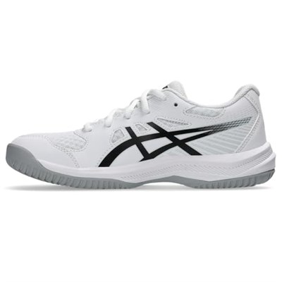 Asics Upcourt 6 Gs Genç Voleybol Ayakkabısı 1074A045-101 Beyaz - Bedenler: 32.5 EU, 33.5 EU, 34.5 EU, 35 EU, 35.5 EU