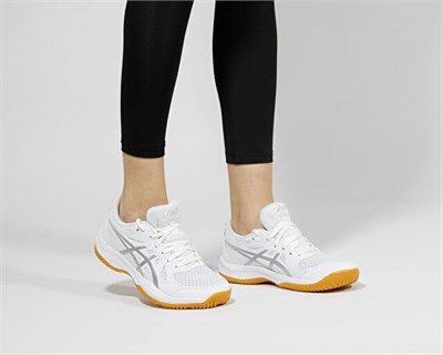 Asics Upcourt 6 Kadın Voleybol Ayakkabısı 1072A107-020 Mavi - Bedenler: 35.5 EU, 36 EU, 37 EU, 37.5, 38 EU, 39.5, 40.5