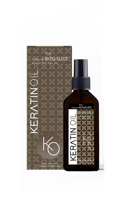 Aşırı Yıpranmış Saçlar için Keratin Bakım Yağı 100ML