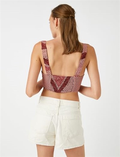 Askılı Crop Atlet