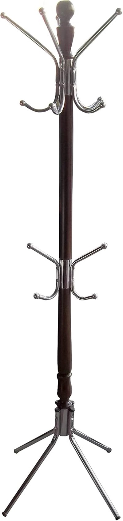Askılık 18137 Bambu Metal Model DEMONTE nature parlk Ceviz Boya Dekoratif El Yapı