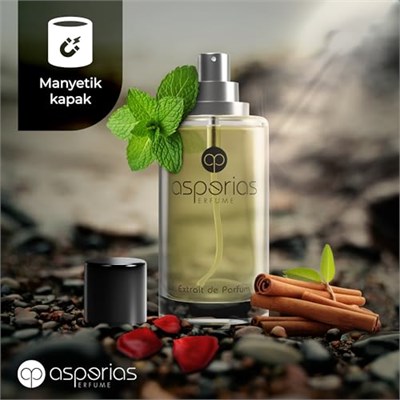 Asperias Perfume® M002, ONE MILLION dan esinlenilmiş koku ikizi, 50ml Extrait de Parfüm Erkek Parfümü