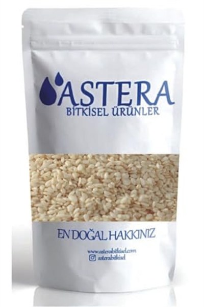 ASTERA 1 Kg Beyaz Susam Yerli Ürün Yeni Mahsül 1000 Gr