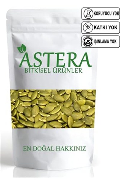 ASTERA 1 Kg Çiğ Kabak Çekirdeği İçi (Tuzsuz) 1000 Gr