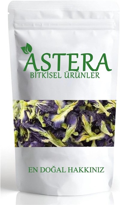 ASTERA 100 gr Mavi Kelebek Sarmaşığı ( Butterfly Pea Flower ) Mavi Kelebek Çayı