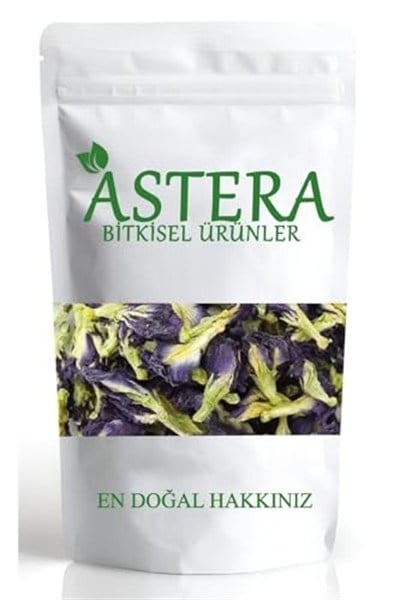 ASTERA 100 gr Mavi Kelebek Sarmaşığı ( Butterfly Pea Flower ) Mavi Kelebek Çayı