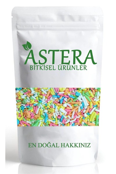 ASTERA 250 Gr Renkli Pasta Süsü Granül