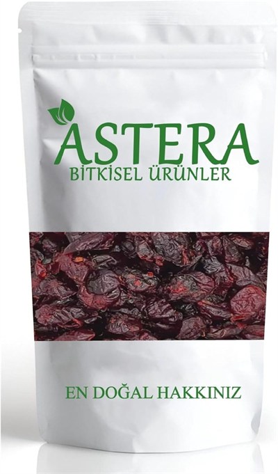ASTERA 500 Gr Cranberry ( Turna Yemişi - Yaban Mersini Kurutulmuş ) 1. Kalite