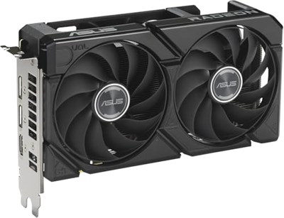 ASUS DUAL-RX9060XT-16G-AMD-RADEON-RX 9060 XT-16G-16GB GDDR6-128bit-3250MHz-HDMI-2xDP-EKRAN KARTI
