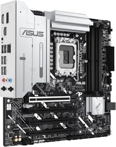 ASUS PRIME Z890M-PLUS WIFI Intel Z890 LGA1851 DDR5 8400 DP HDMI Type-C 3x M2 USB3.2 WiFi 7 + BT AURA RGB 2.5Gbit LAN mATX 10+1+2+1 Güç  - Seçenekler: Plus WiFi, PRIME Z790-P WIFI, PRIME Z890-P, P WiFi