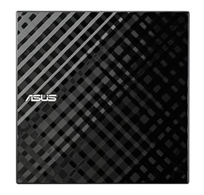 ASUS Sdrw-08D2S-U Lite - Windows Ve Mac Os Için Uyumlu Ömür Boyu Veri Yedeklemesi için M-Disc Desteği ile Taşınabilir 8X DVD Yazıcı, Siyah