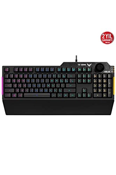 Asus TUF Gaming K1 RGB Mekanik Hisli Kablolu Gaming (Oyuncu) Klavye