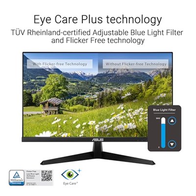 ASUS VY249HGR 23,8 inç Eye Care Oyun Monitörü (FHD (1920 x 1080), IPS, 120Hz (OC), SmoothMotion, 1ms (MPRT), Adaptive Sync, Eye  - Seçenekler: 23.8inc-120Hz-FHD, 27inc-120Hz-FHD, 21.45inc-100Hz-FHD...