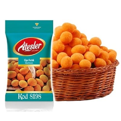Ateşler Kuruyemiş Cips Fıstık Doypack 200 gr
