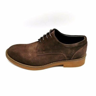 AU05 Kahve Süet Kışlık Oxford Model