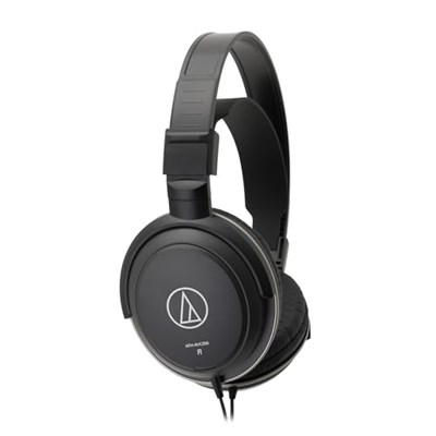 Audio-Technica ATH-AVC200 kapalı, dinamik kulaklık Siyah - Seçenekler: ATH-AVC200, ATH-AVC400