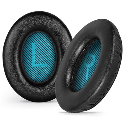 Aurivor Bose QuietComfort QC 15 25 35 35ii 2 kulaklık için yedek kulak yastığı, Bose QC-15 QC-25 QC-35 QC-35ii QC-2 SoundLink SoundLink SoundTrue Around-Ear II AE2 kulaklık için yedek yastık