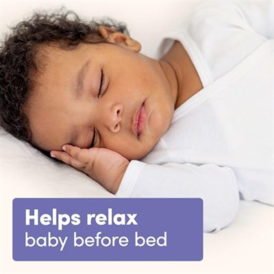 Aveeno Baby Bebek Sakin Rahat Banyo & Yıkama Rahatlatıcı Lavanta & Vanilya Kokusu ve Doğal Yulaf Özü, Hipoalerjenik ve Yırtılmaz Formül, Paraben-, Ftalat ve Sabunsuz, 8 ml