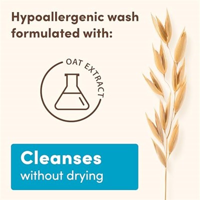 Aveeno Baby Günlük Nem Yumuşak Vücut Yıkama ve Şampuan Yulaf Özlü, 2si 1 Arada Bebek Banyosu Yıkama ve Saç Şampuanı, Yırtılmaz ve Paraben İçermez, Saç ve Hassas Ciltler için, Hafif Kokulu, 8 ml