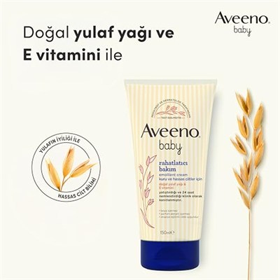 Aveeno Baby Rahatlatıcı Bakım Kuru ve Hassas Ciltler için Emollient Cream 150 ml