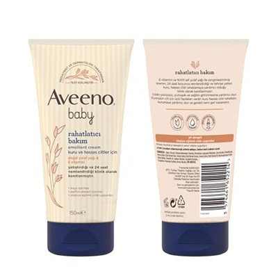 Aveeno Baby Rahatlatıcı Bakım Kuru ve Hassas Ciltler için Emollient Cream 150 ml