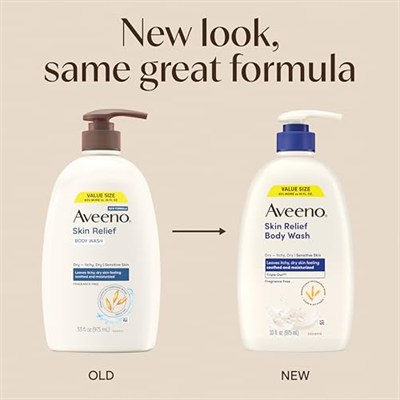Aveeno Skin Relief Kokusuz Vücut Şampuanı 975ML