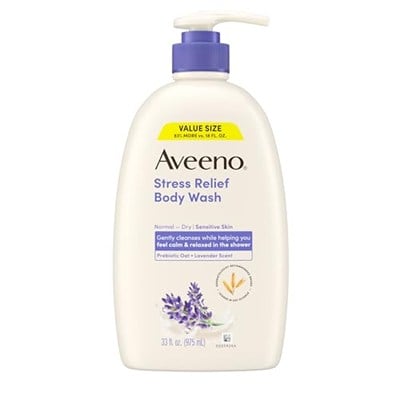 Aveeno Stress Relief Lavanta Kokulu Vücut Şampuanı 975ML