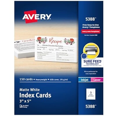 Avery 5388 Beyaz 150PIÈCE
