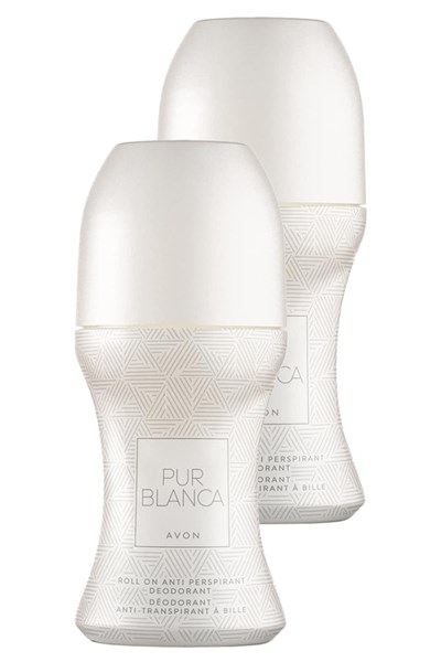 Avon Pur Blanca Kadın Rollon 50 Ml. İkili Set - Seçenekler: Tekli, İkili, Üçlü