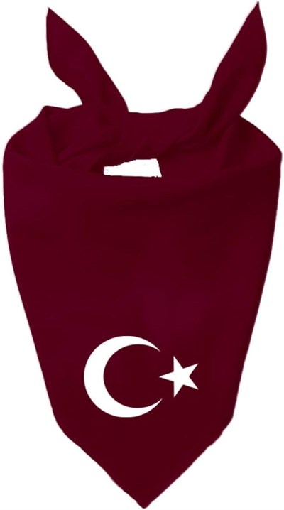 Ayyıldız Tek Renk Fular