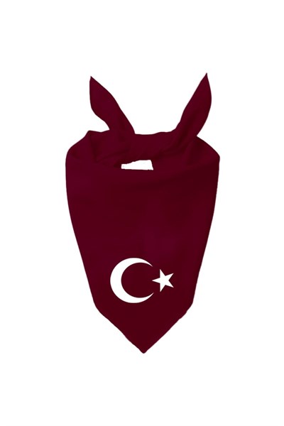 Ayyıldız Tek Renk Fular
