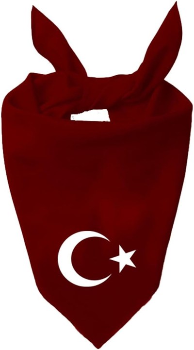 Ayyıldız Tek Renk Fular