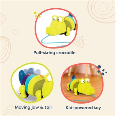 B.Toys Çek Çek - Timsah